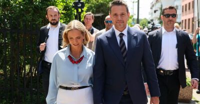 Rafał Trzaskowski oddał głos w Warszawie