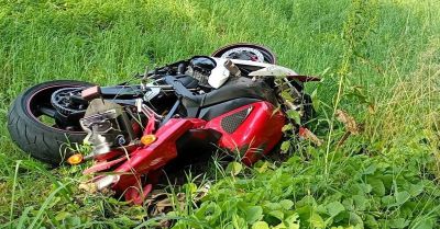 Stracił panowanie nad motocyklem