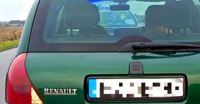 Nietrzeźwy kierowca bez praw jazdy zatrzymany w Dębinie